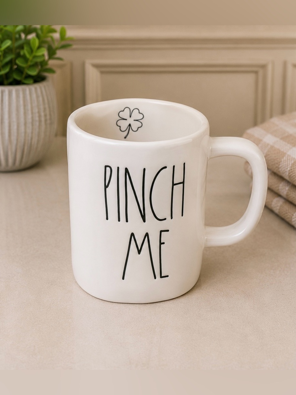 Rae Dunn PINCH ME coffee mug